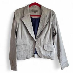 Proenza Schouler for Target Gray Cotton Blazer Jacket Size M